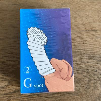 Bao cao su đeo ngón tay G-spot gân gai bi