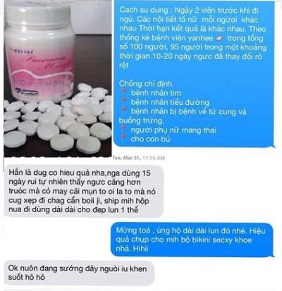 PHÂN BIỆT THUỐC NỞ NGỰC THÁI LAN THẬT GIẢ